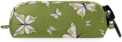 ТАРТИЦИЈА ШОНТИВНИ пеперутки Зелена позадина Молив за молив, молив торба со голема капацитет Пенка за пенкало Персонализирана
