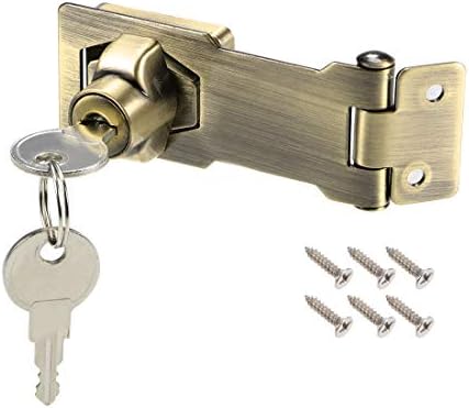 Uxcell 3-инчен клуч за заклучени брави со цинк легура на копчето за заклучување на клучеви за заклучување на завртки за завртки