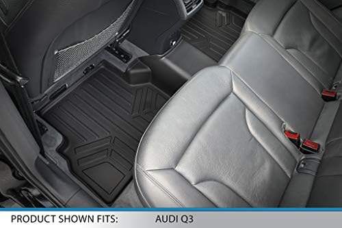 SmartLiner Custom Fit Fort Dast Mats 2 Row Set Black за 2015-2018 Audi Q3 - Сите модели