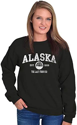 Алјаска Последна граница Иглоу Сувенир џемпер за мажи или жени