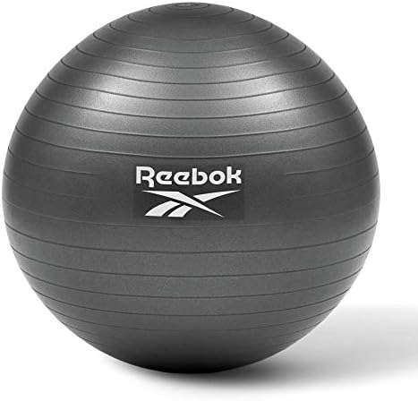 Рибок Гимбол-Топка За Вежбање Со Двојна Текстура Нелизгачка Површина За Максимално Држење - За Тренинг На Јадрото, Подобрување На Стабилноста