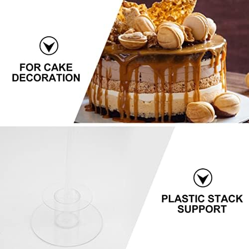 Комплет за торта против гравитација Структура За Поддршка На Торта Торта За Новогодишна Елка Штандови За Торта Држач За Поддршка На Структурата